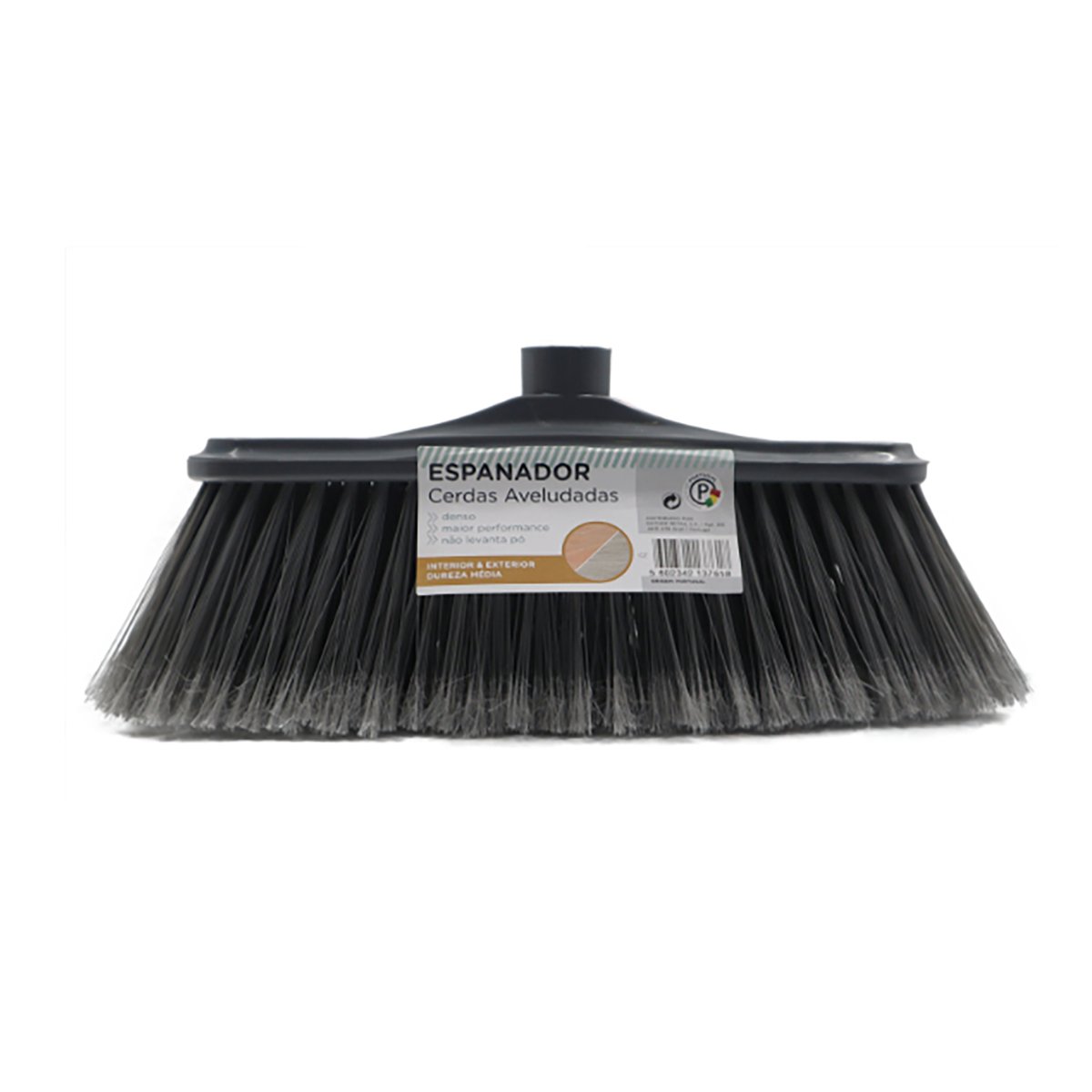 Espanador direito cinza