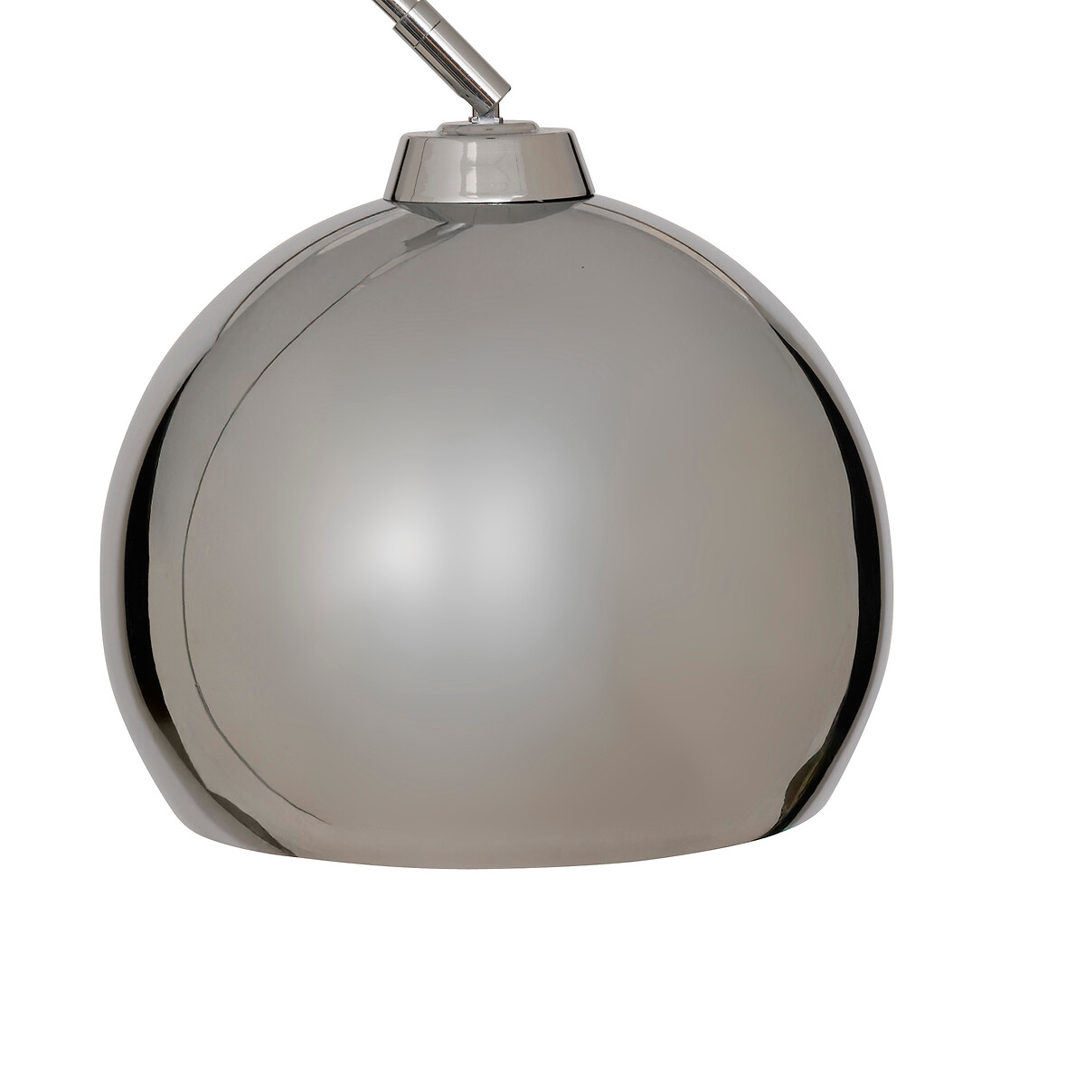 Candeeiro de chão FLORIS prateado 177cm