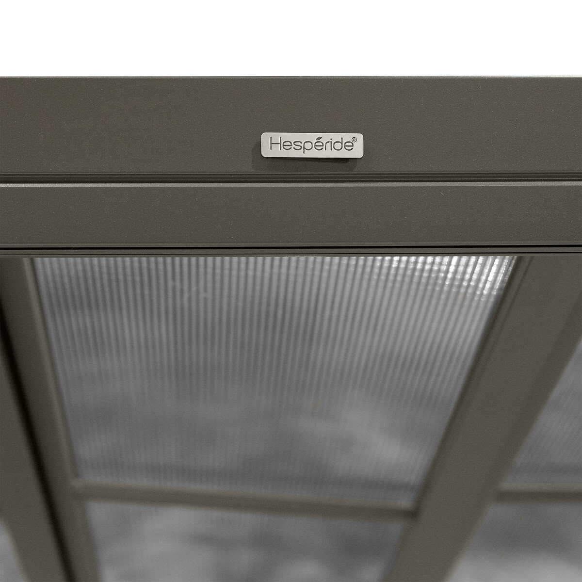 Extensão para pérgola ENOLIE graphite em alumínio 2m,  Extensão para pérgola ENOLIE graphite em alumínio 2m
