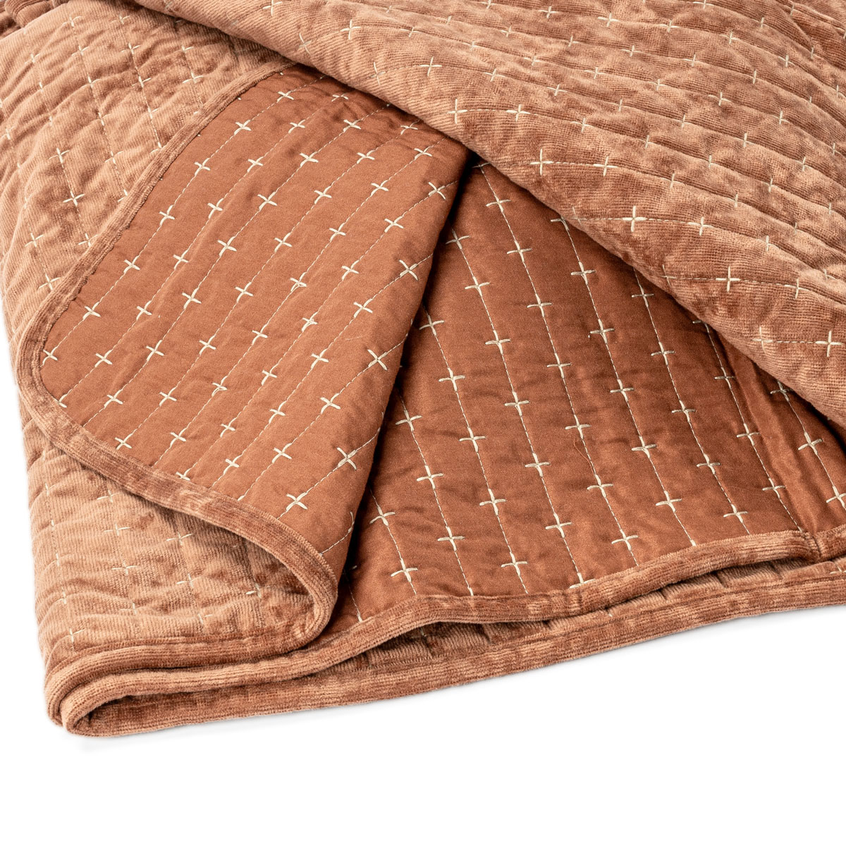 Edredão CAMILA terracota 220x240cm