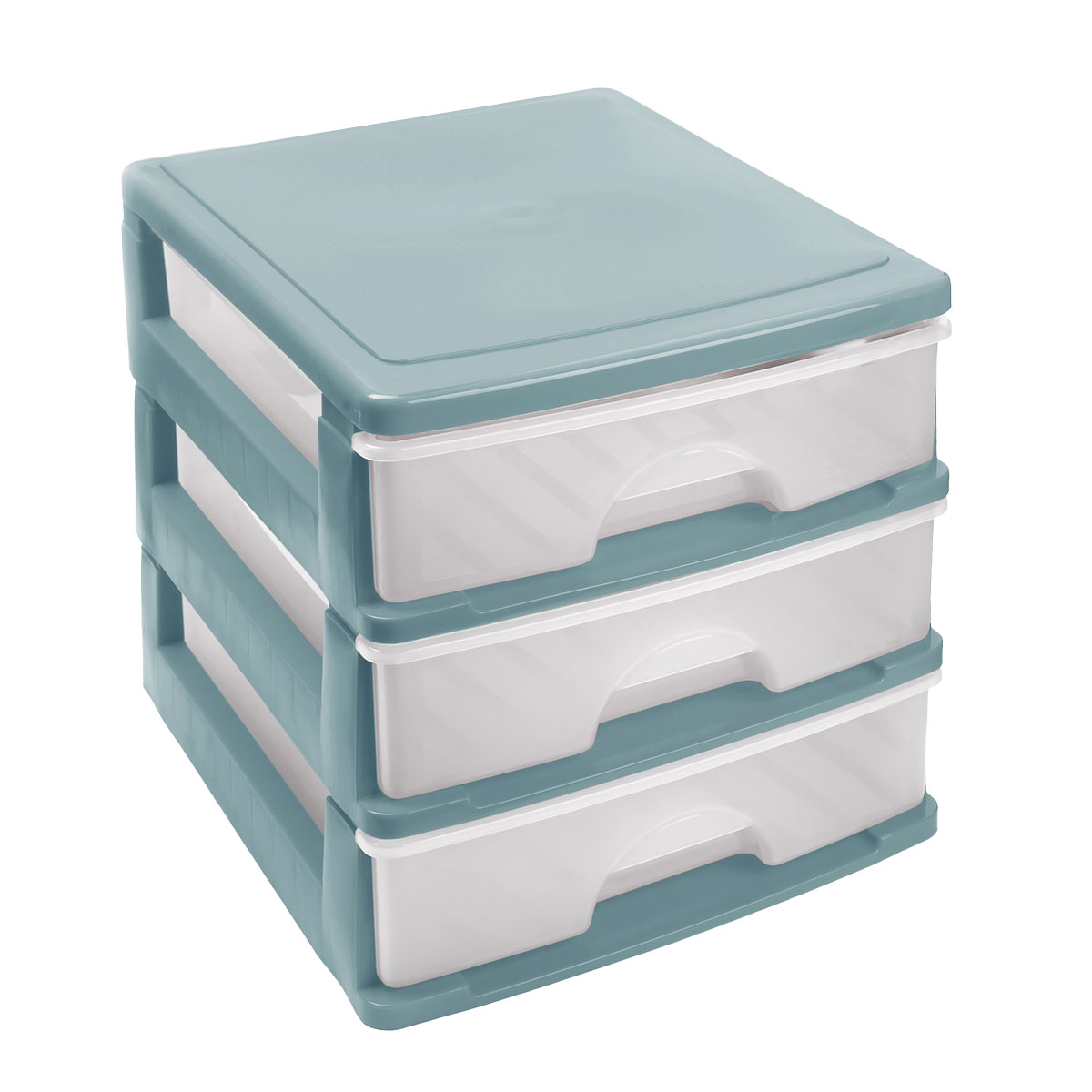 Módulo com 3 gavetas a4 STONEBLUE,  Módulo com 3 gavetas a4 STONEBLUE