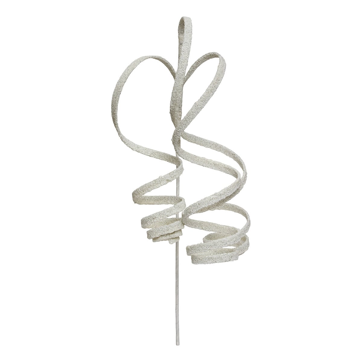 Haste em cascata branco 66cm