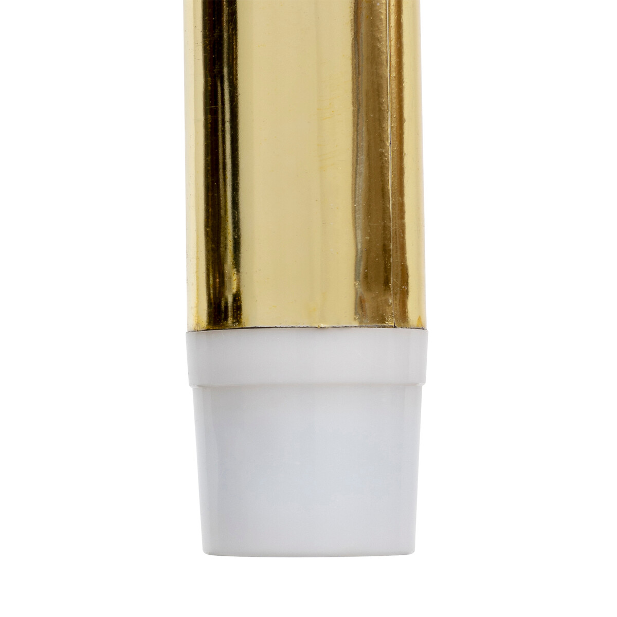 Conjunto de 2 velas led douradas 28cm