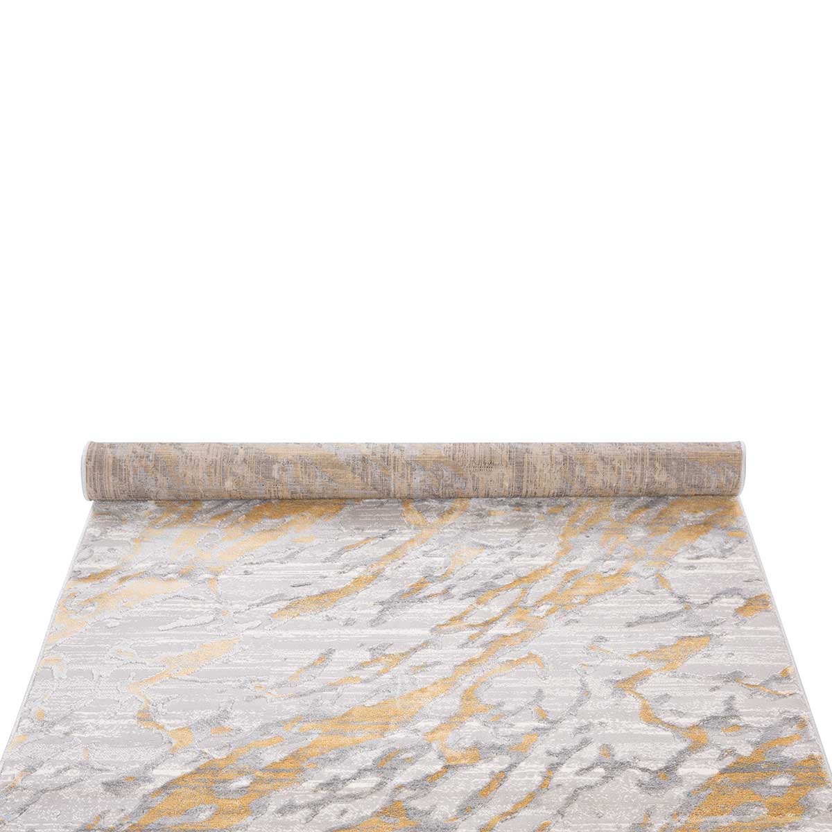 Tapete VIQI waves amarelo 133x190cm