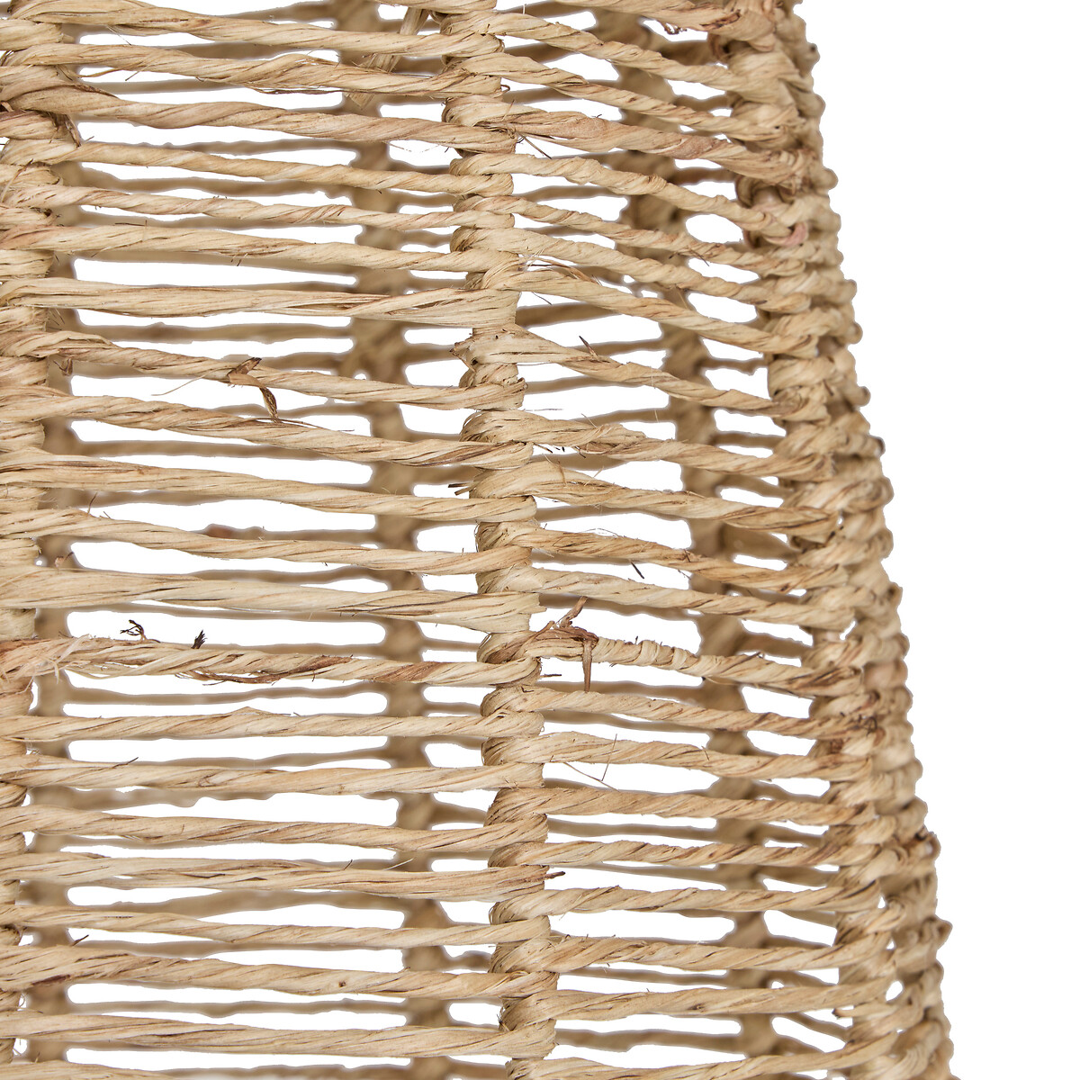 Candeeiro de teto TITUS bege em juta 68cm