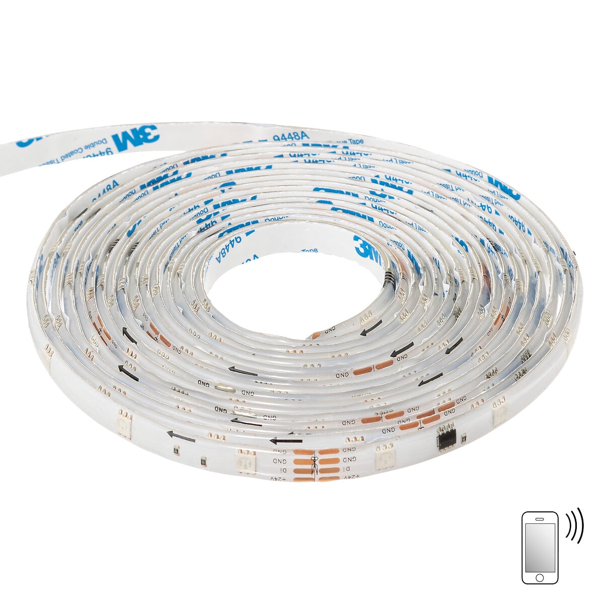 Fita Led 5m com controlo remoto