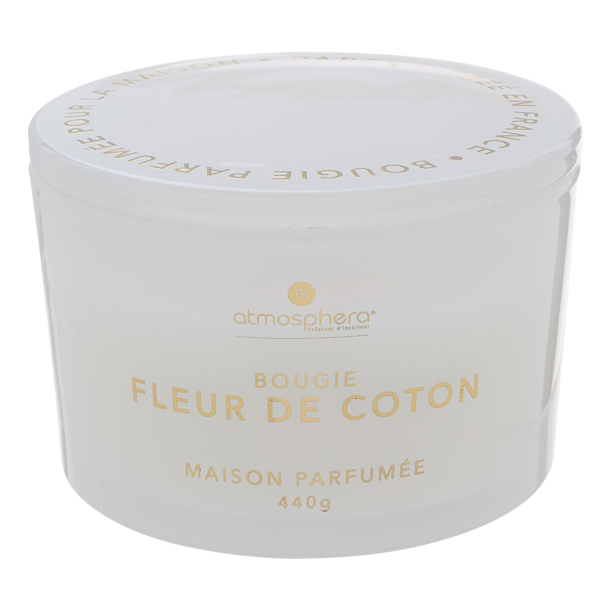 Vela perfumada algod&atilde;o GLOWY 440g