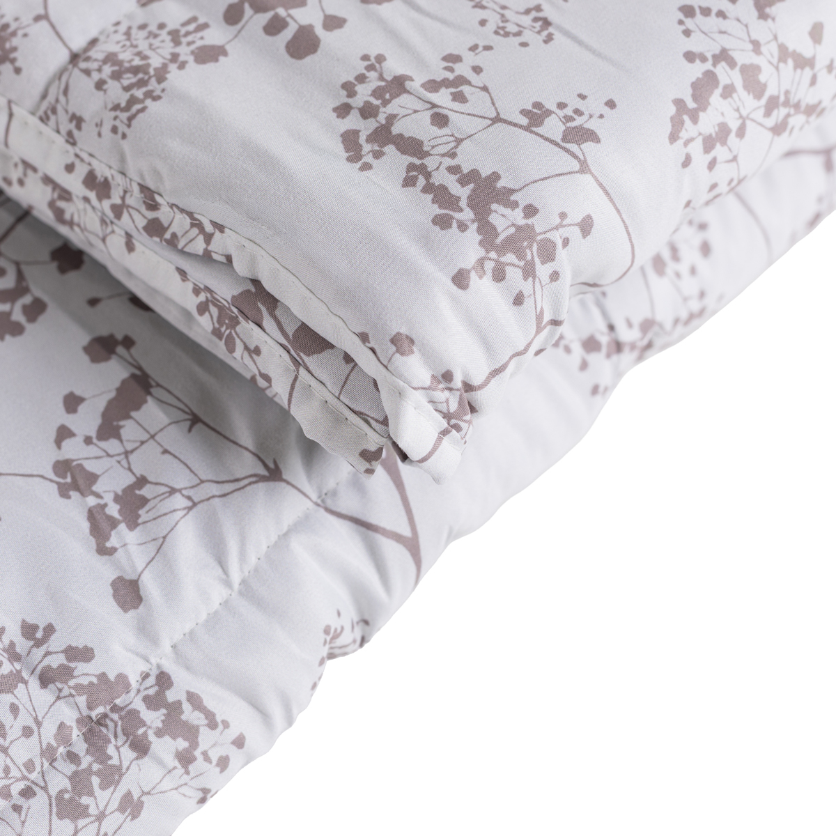 Colcha flores LYRA bege 250x270cm