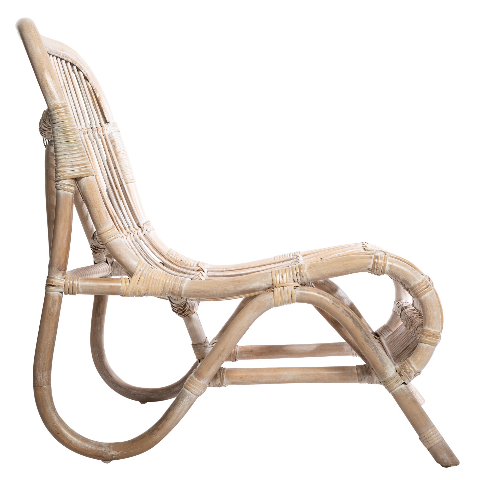 Cadeir&atilde;o Tamara Em Rattan Natural