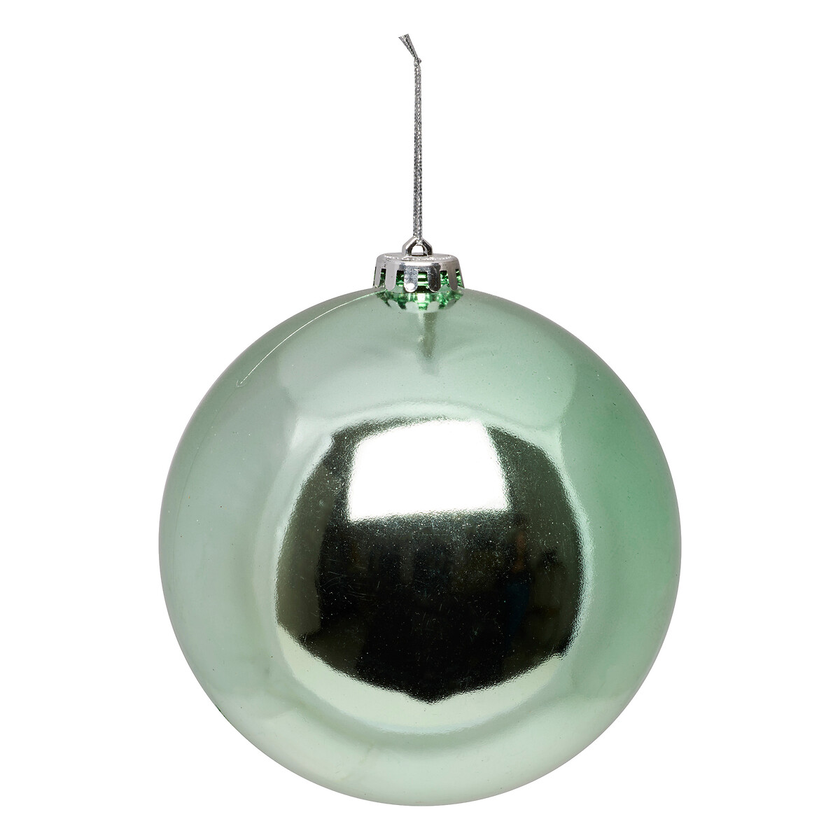 Bola de natal maxi verde 15cm