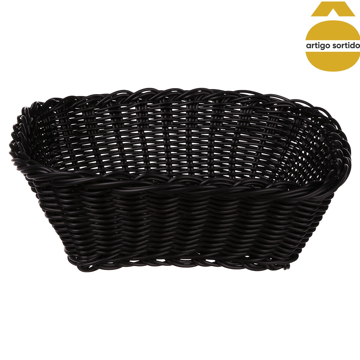 Cesto de pão quadrado 8x23x23cm