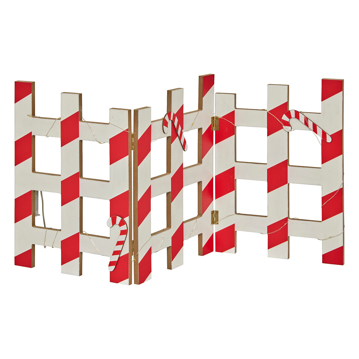 Cerca de riscas com LED 30x66cm