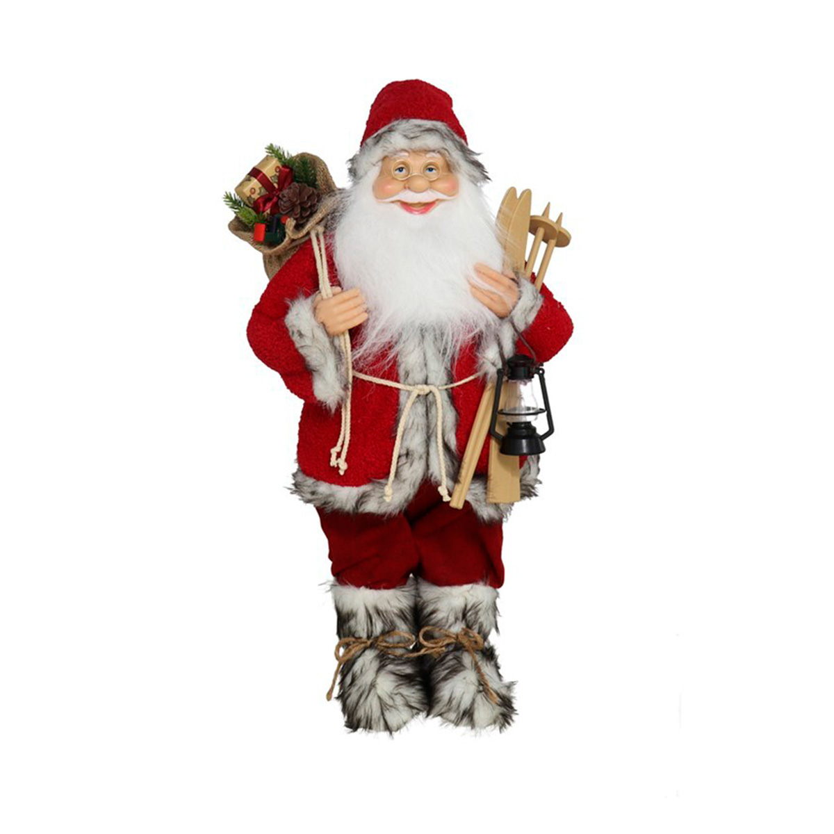 Pai natal ski vermelho 60cm