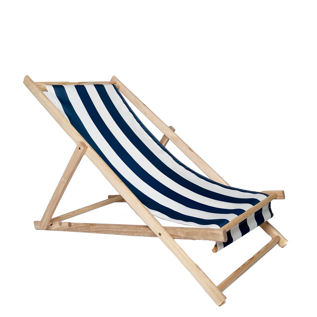 Espregui&ccedil;adeira riscas branco e azul