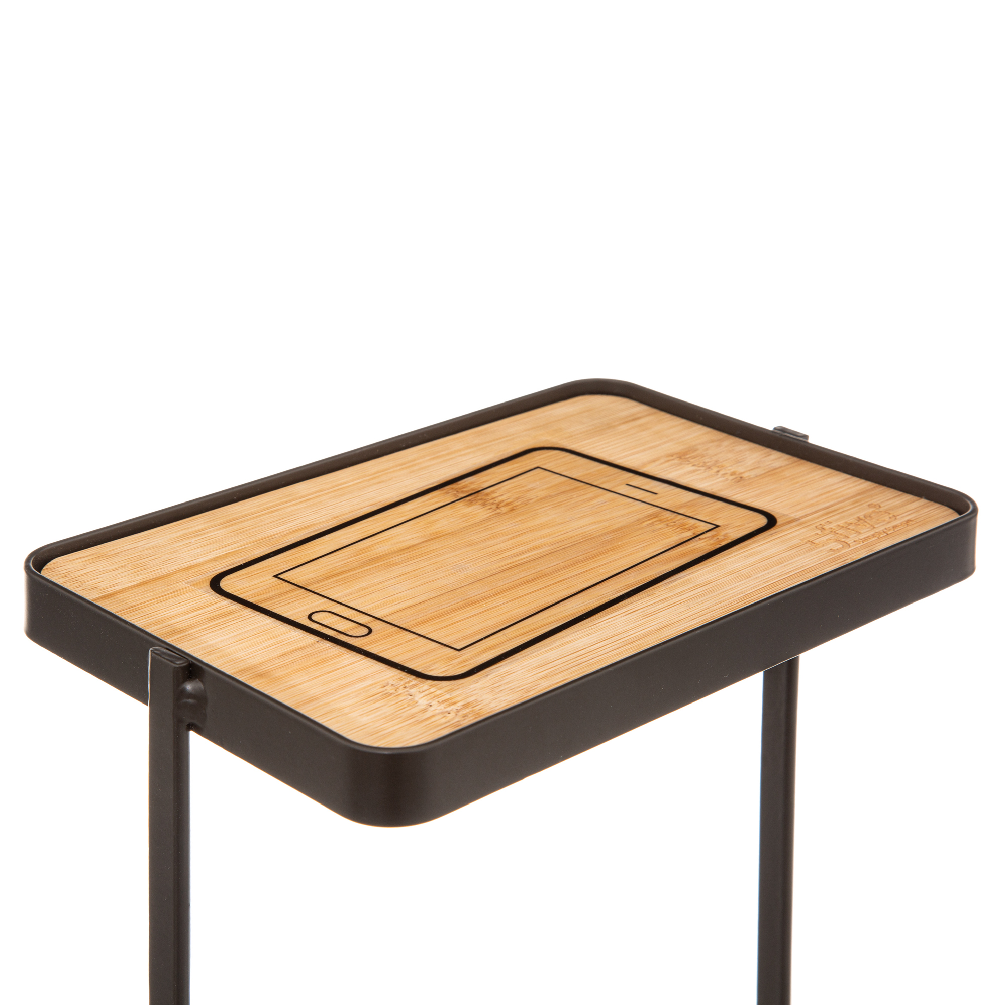 Suporte para papel higi&eacute;nico preto