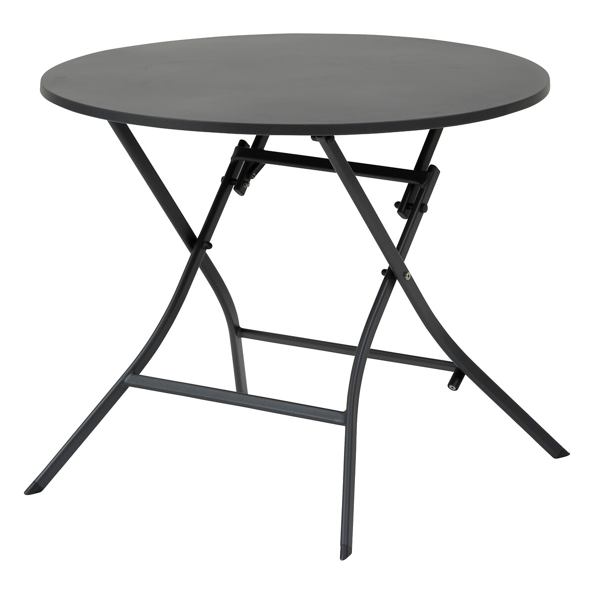 Mesa dobr&aacute;vel GREENSBORO redonda graphite