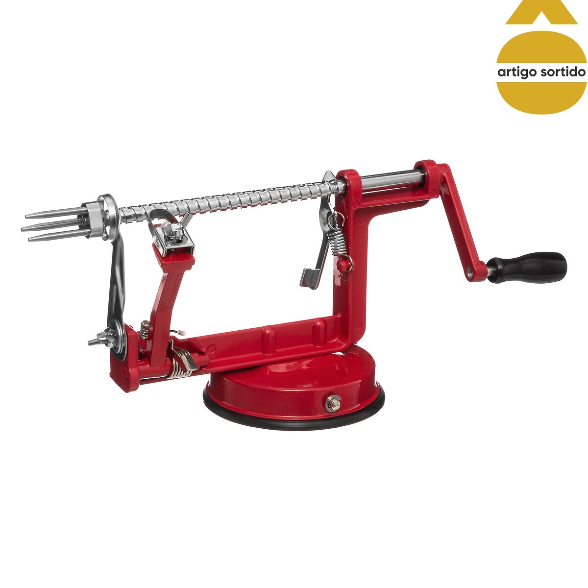 Descascador de ma&ccedil;&atilde; colorido