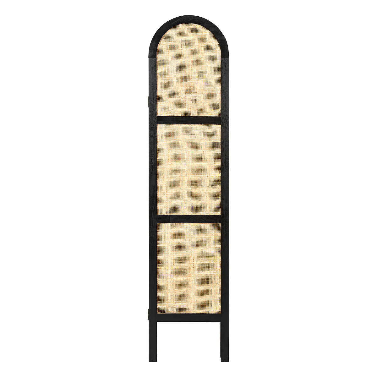 Biombo SANA preto em madeira,  Biombo SANA preto em madeira