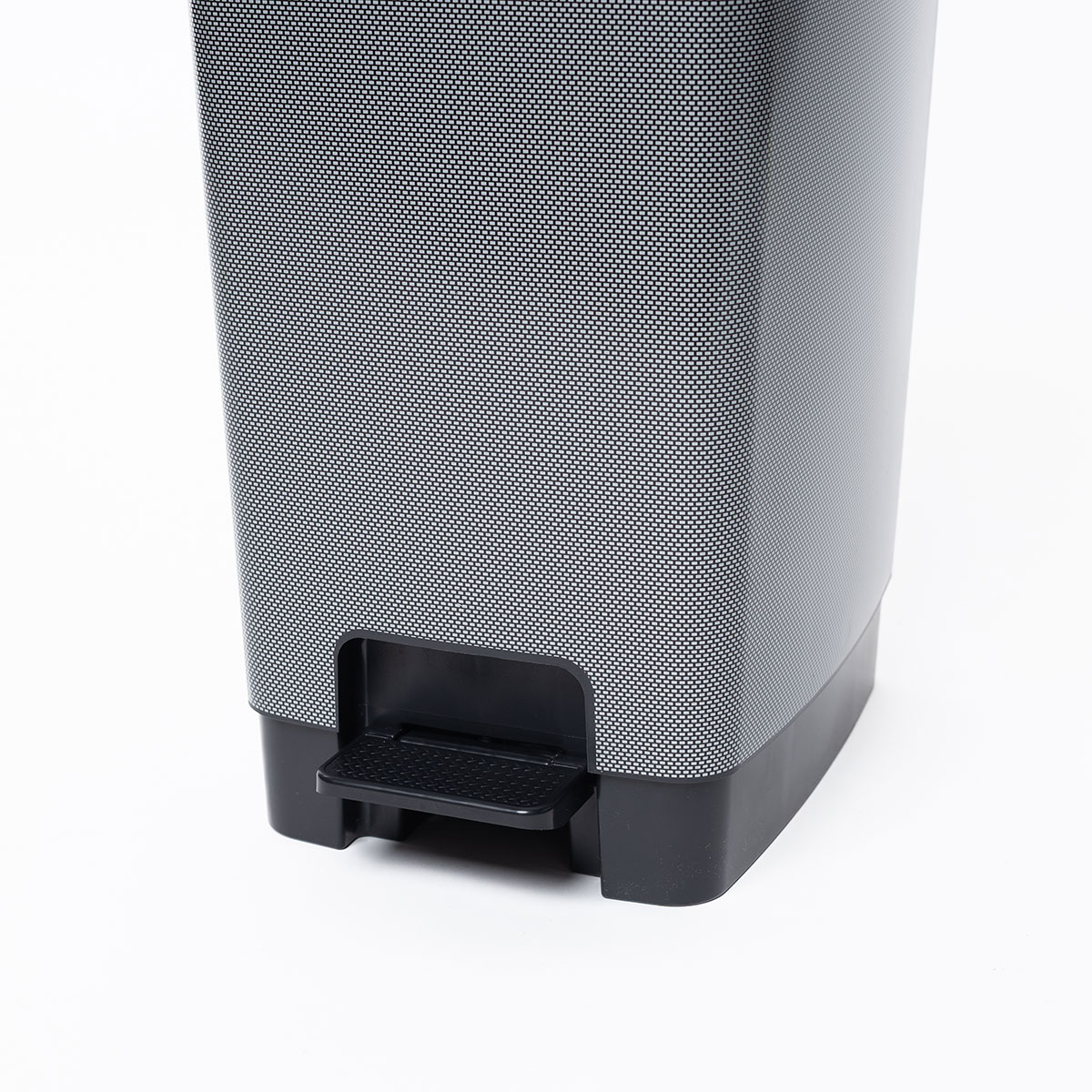 Balde Do Lixo Carbono Cover Com Pedal 40L