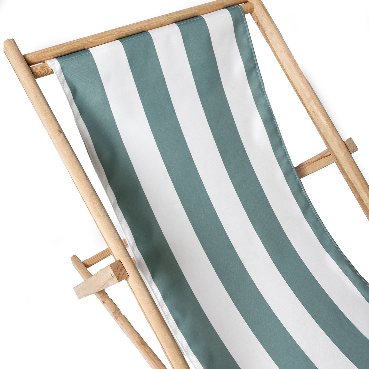 Espregui&ccedil;adeira riscas branco e verde