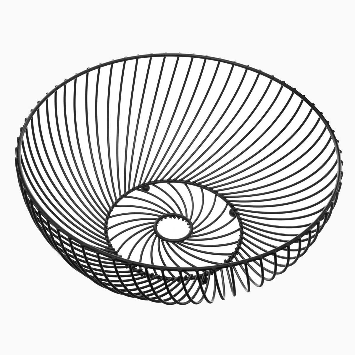 Fruteira TORSADE preta