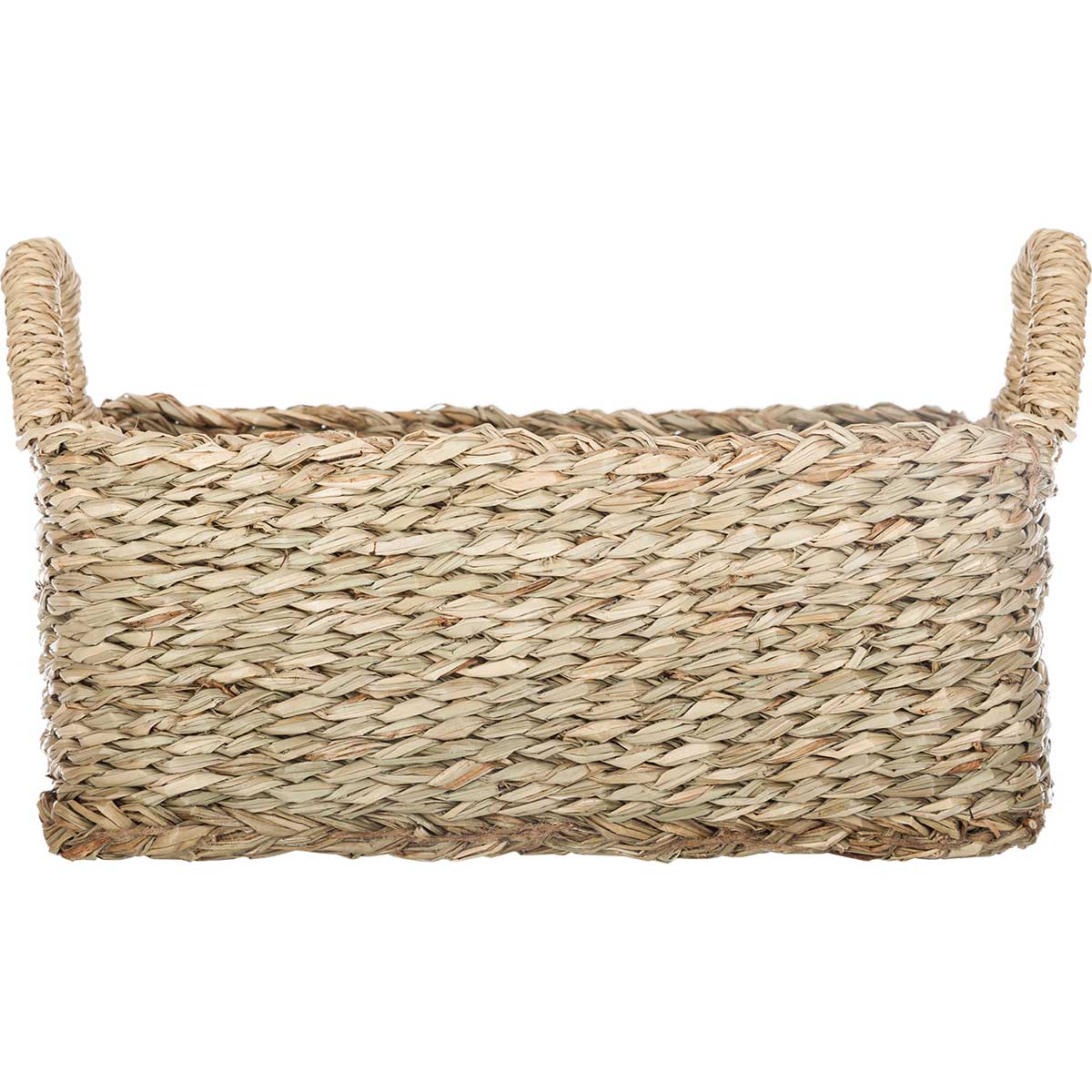 Cesto decorativo seagrass natural