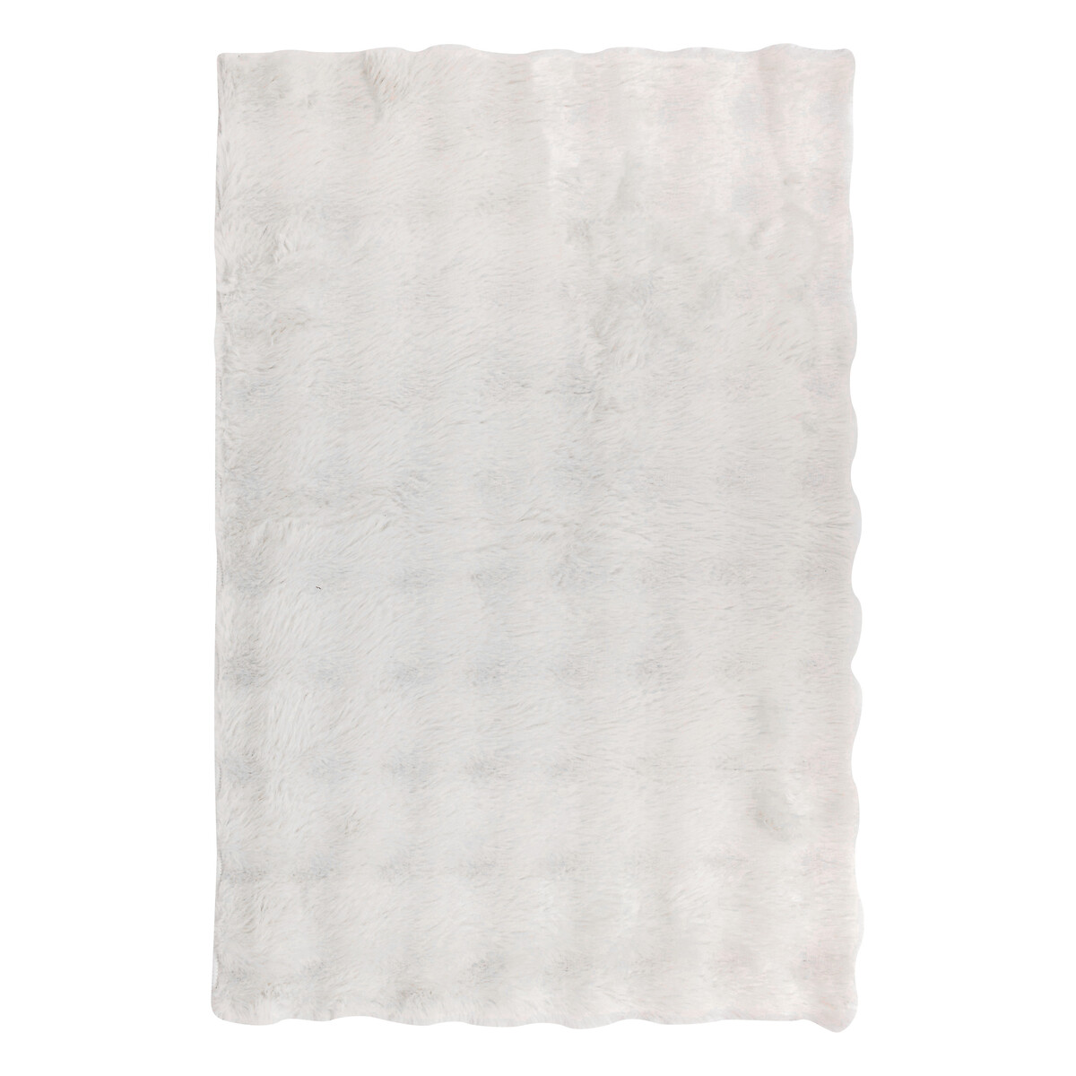 Tapete de pelo ZEPHY branco 60x90cm