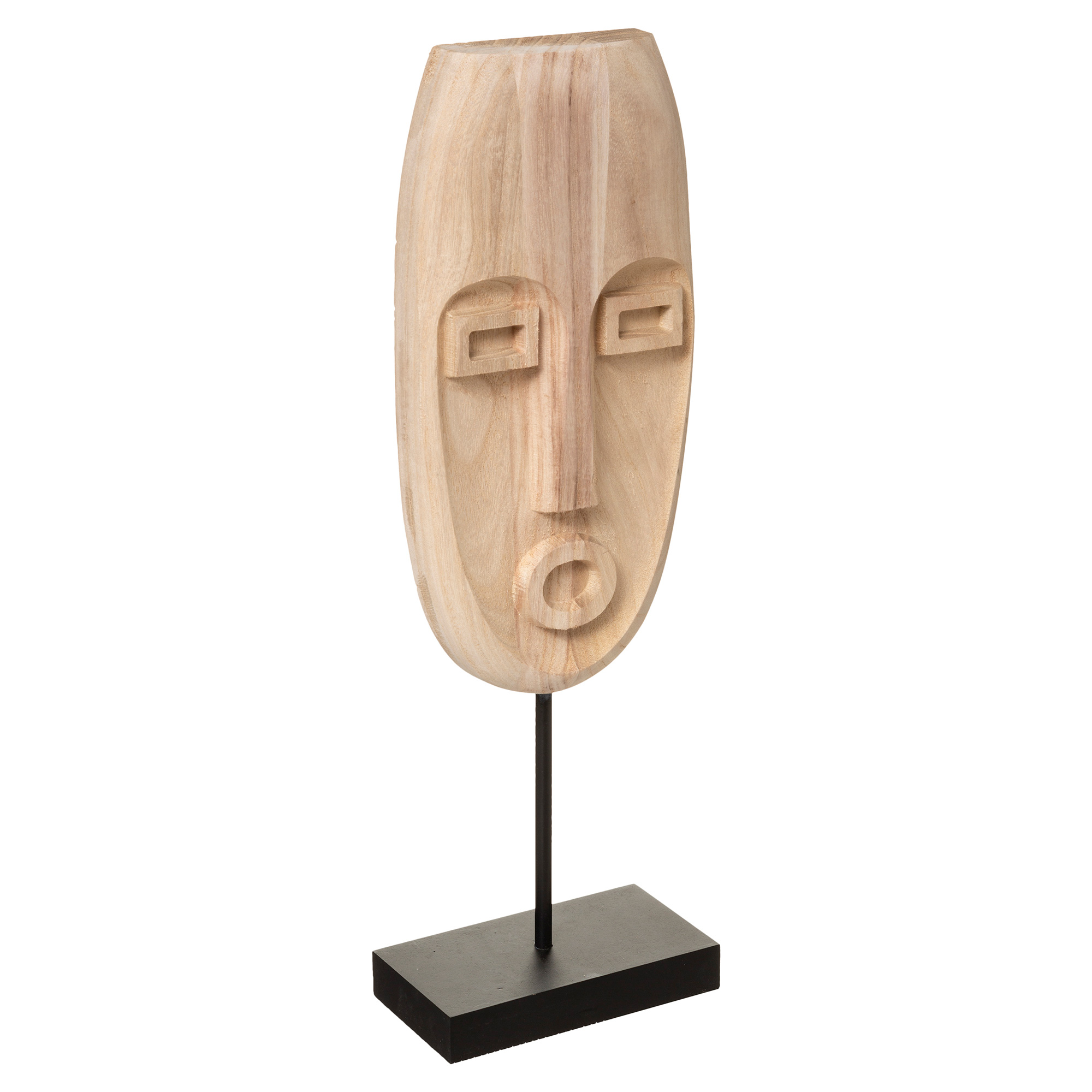 M&aacute;scara decorativa SAFARI 47cm bege