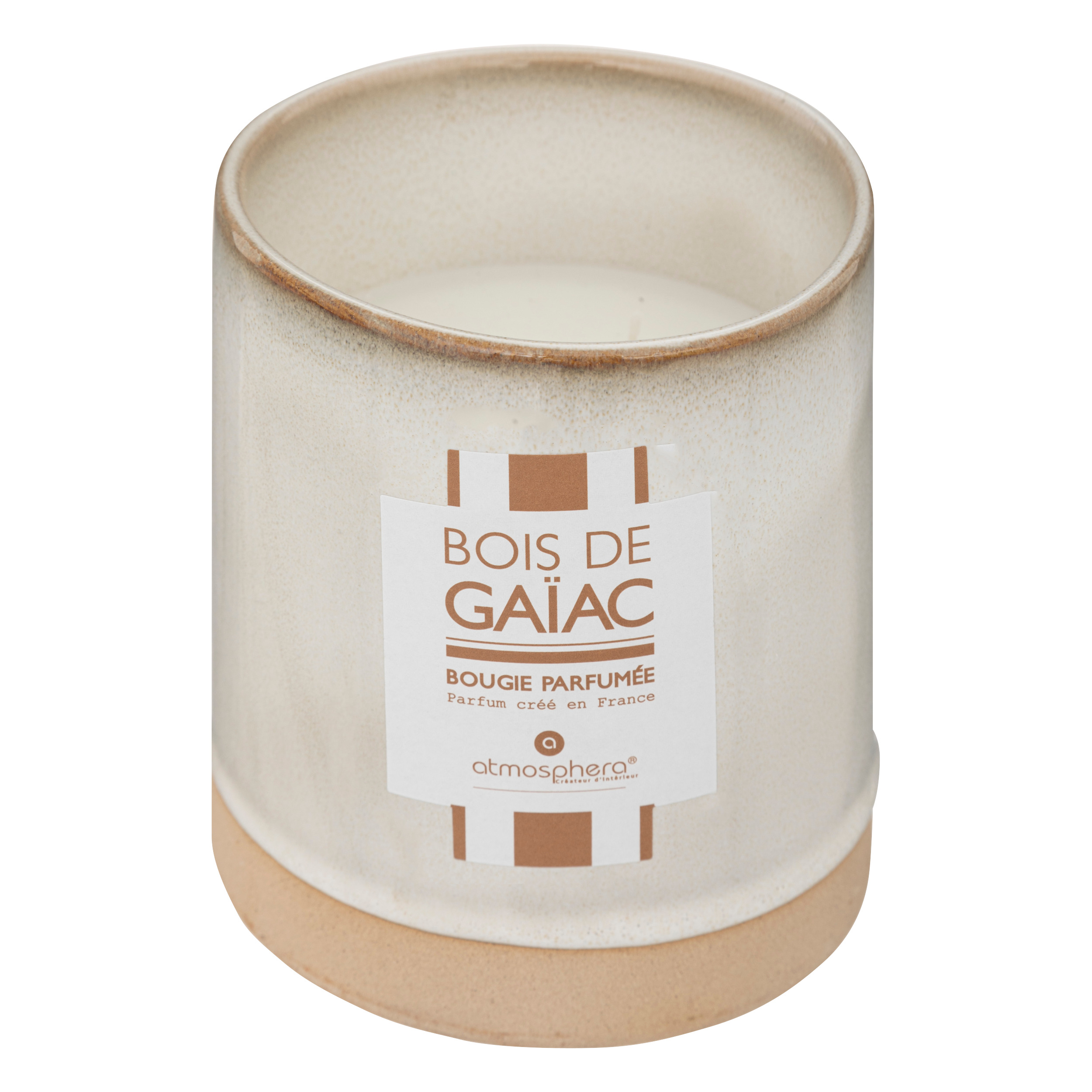 Vela perfumada MARTY madeira guaico 600g