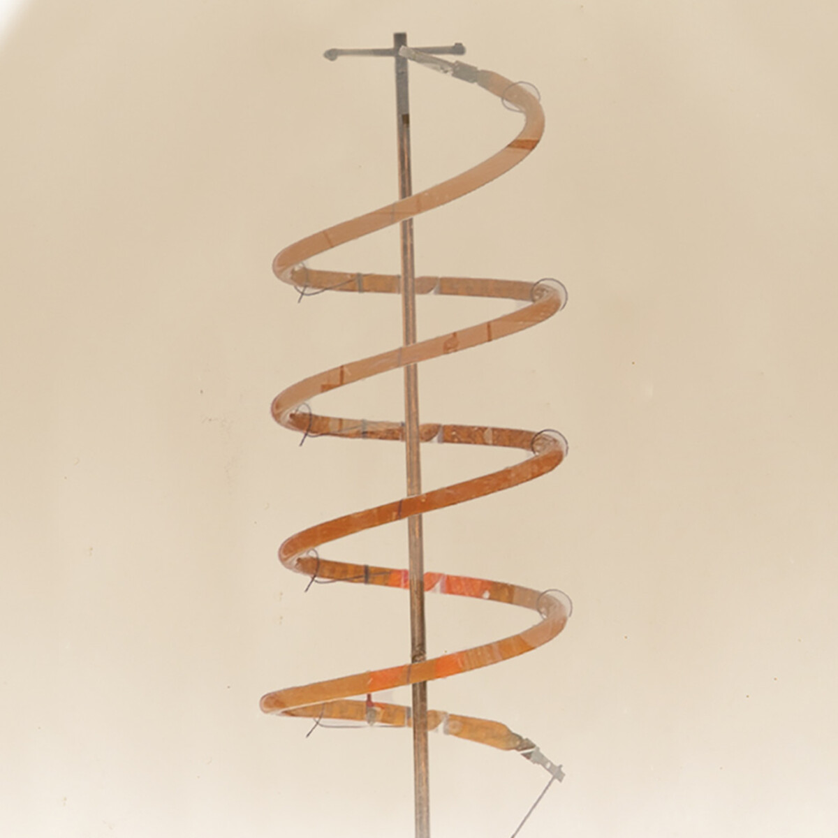 Lâmpada VINTAGE ambar espiral led g125 4,9w e27