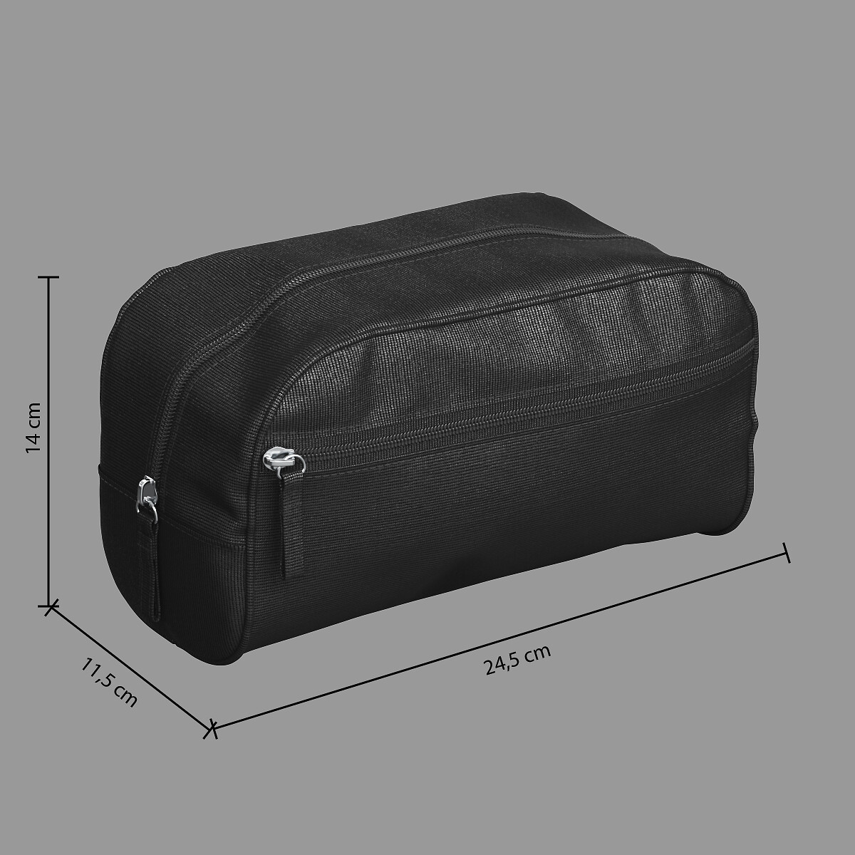 Bolsa de higiene cl&aacute;ssica preta