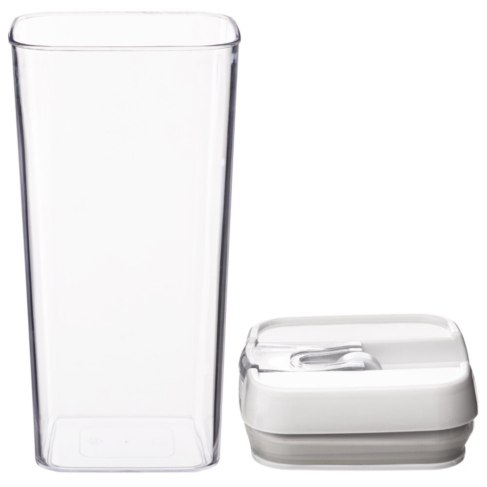 Frasco herm&eacute;tico quadrado 1,2l