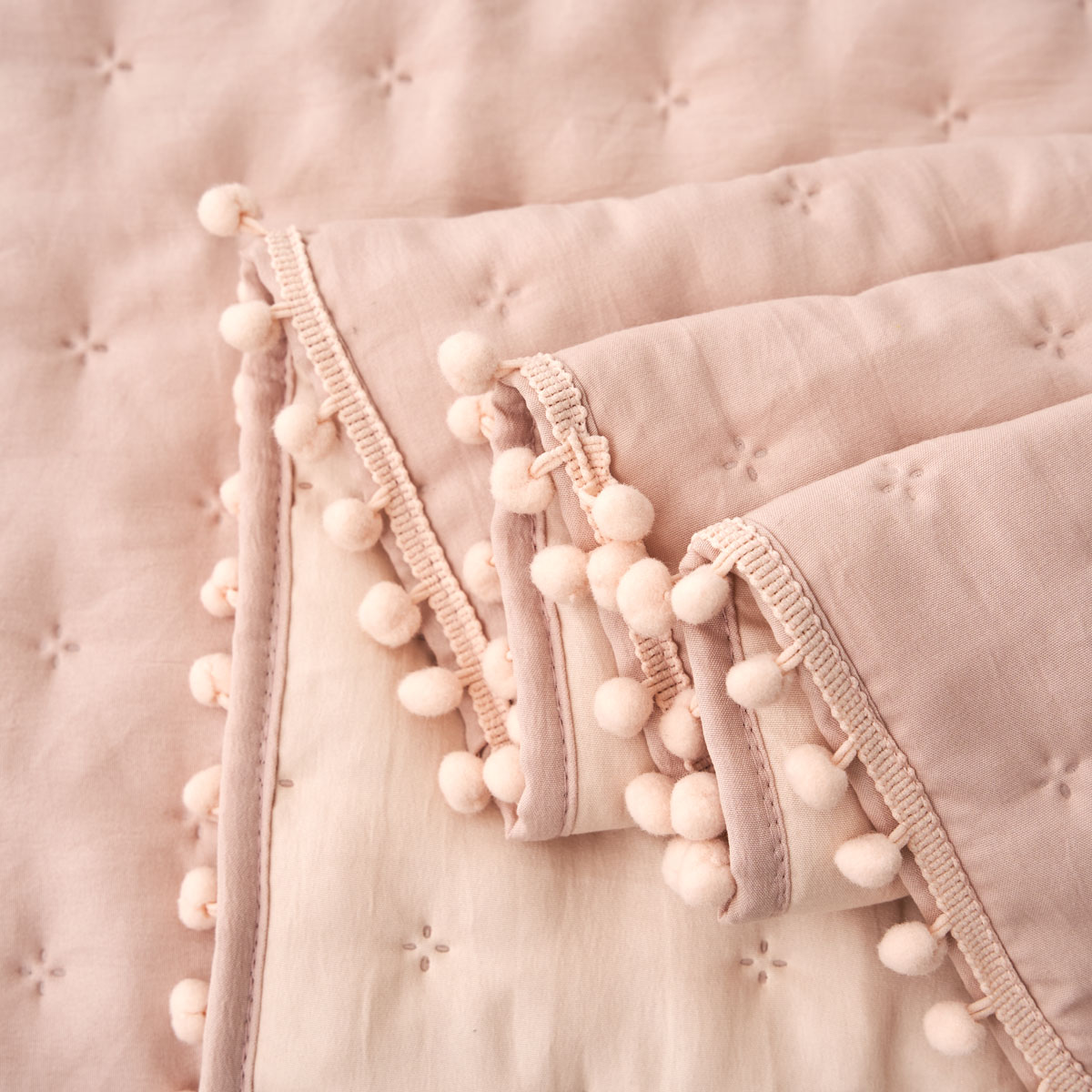 Edred&atilde;o BEAR rosa 140x220cm