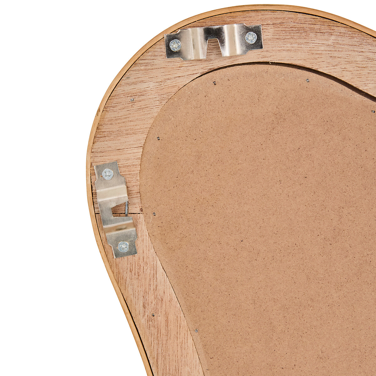 Espelho de parede MAGGIE castanho 100x70cm