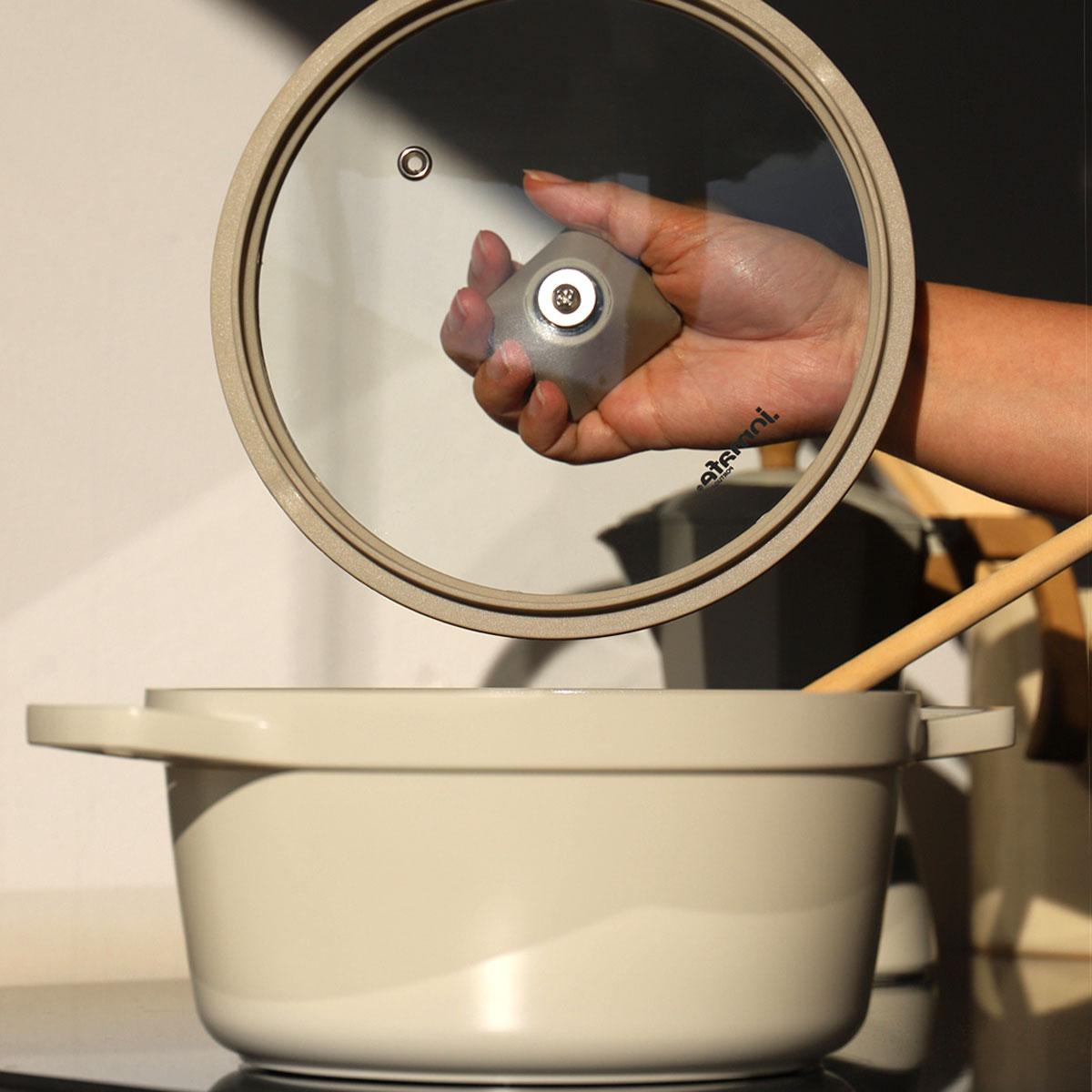 Ca&ccedil;arola SIGMA SAND bege 24cm