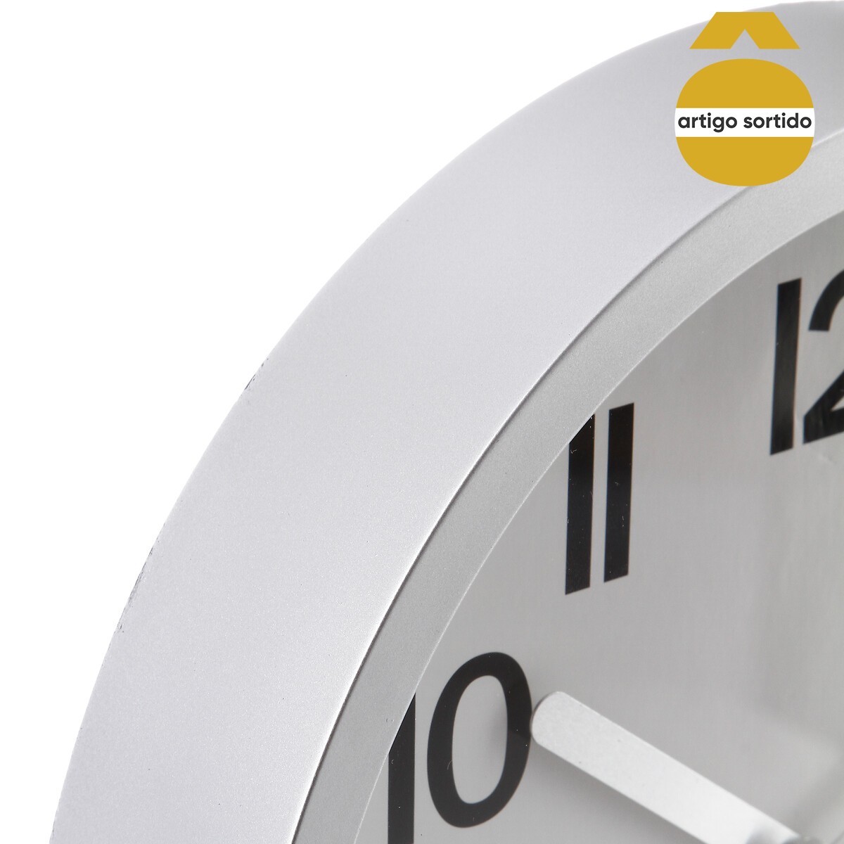 Rel&oacute;gio decorativo de parede 22cm