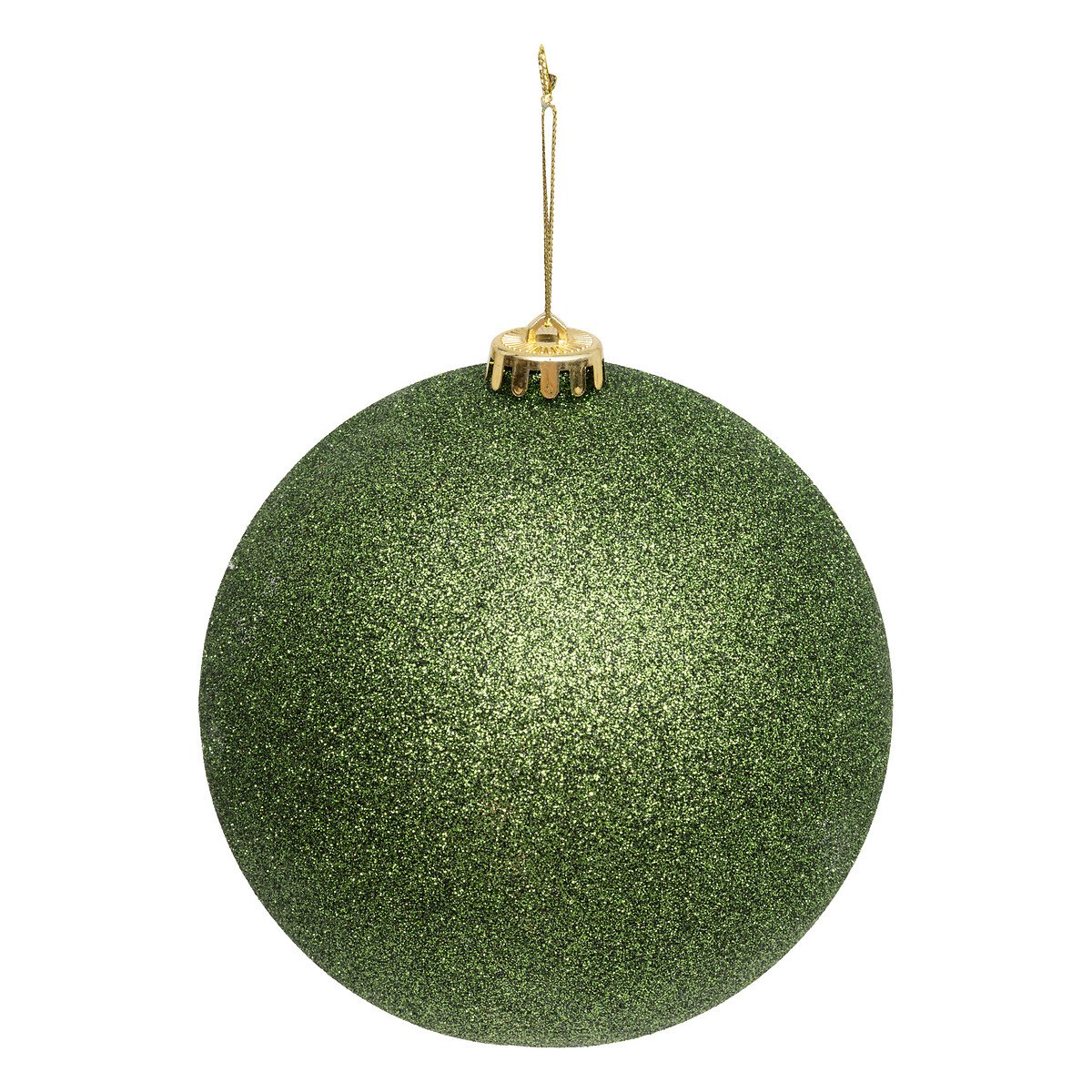 Bola de natal maxi verde escuro 15cm,  Bola de natal maxi verde escuro 15cm