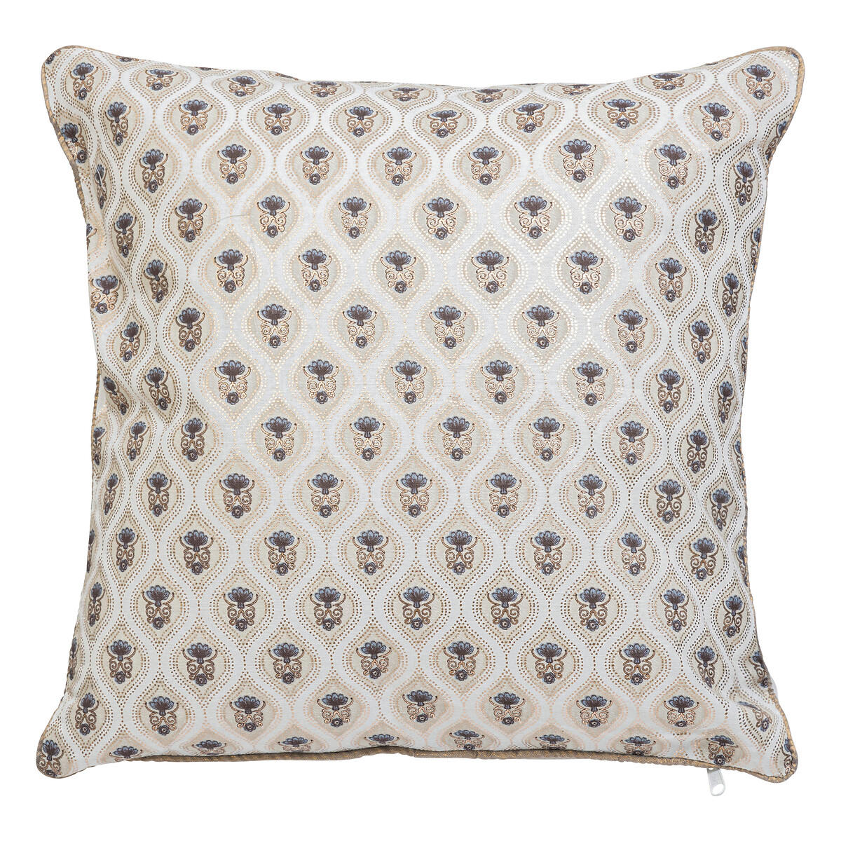 Almofada LITTLE COTTAGE  efeito metalizado 40x40cm