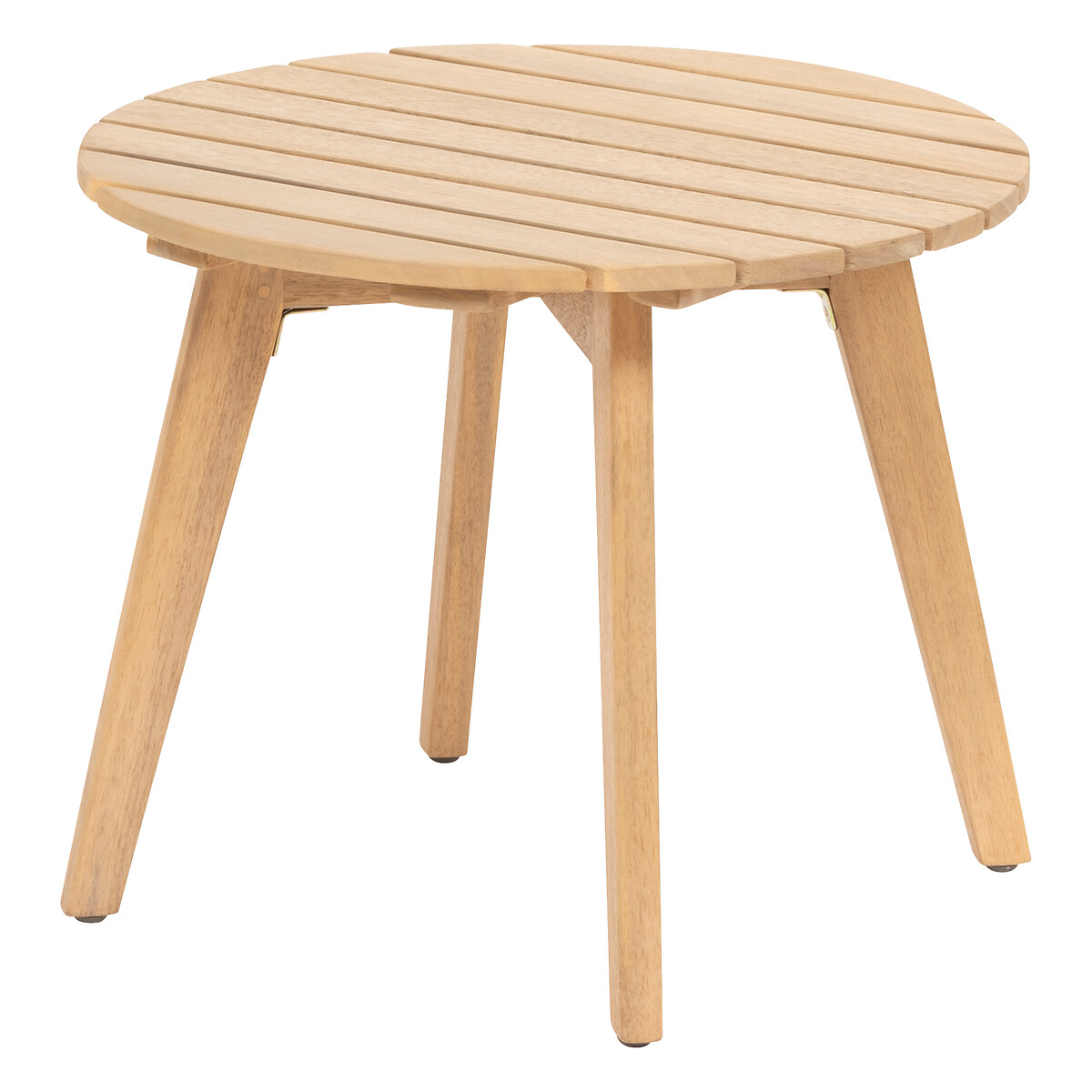 Mesa de apoio OLVINIA em madeira ac&aacute;cia 46cm