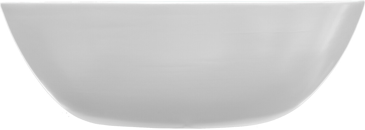 Saladeira em bambu branca 10x30cm