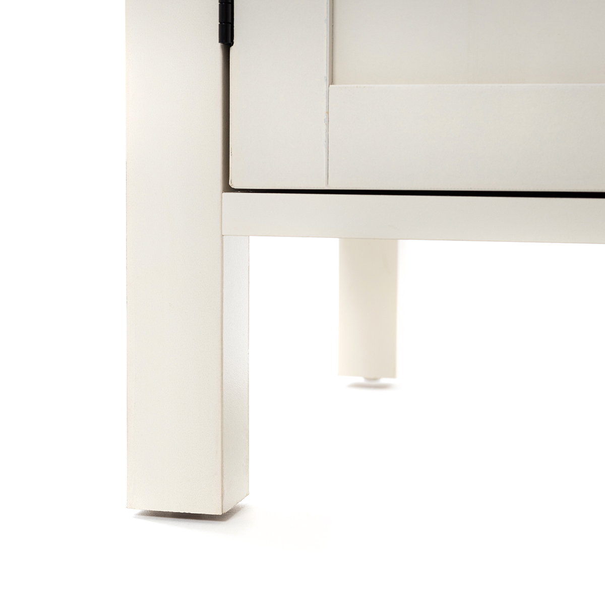 Banco com arrumação creme