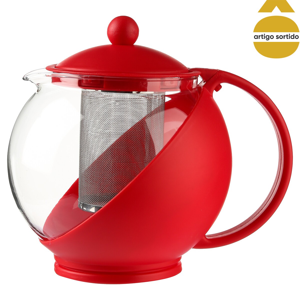 Chaleira de vidro 1,25l