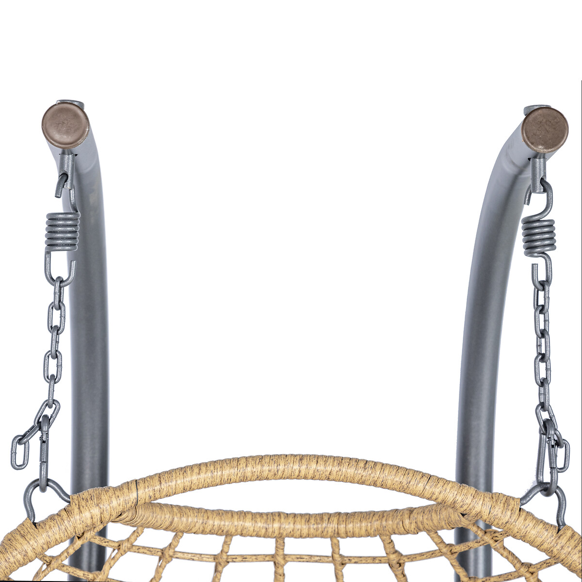 Cadeir&atilde;o baloi&ccedil;o AJAR em rattan para 2 pessoas