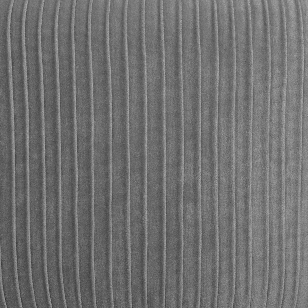 Cadeir&atilde;o Solaro Cinza Em Veludo Slow Time