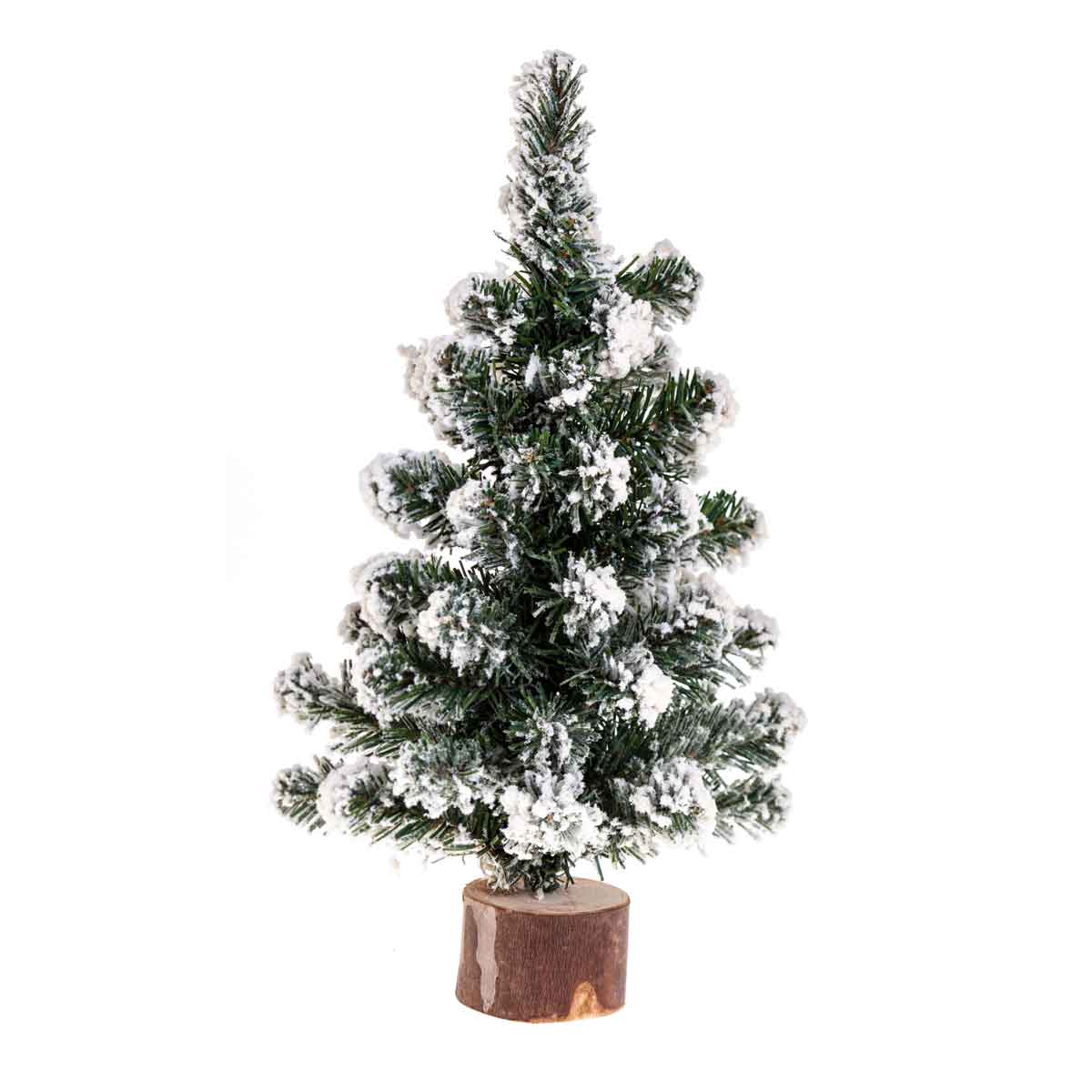 Arvore natal 25cm decorativa c/neve t5/2