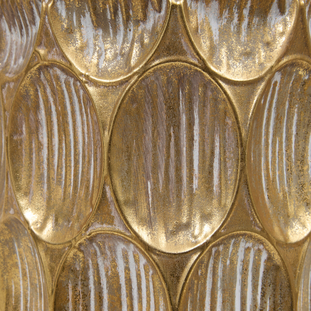 Jarra com textura BELLI dourado 60cm