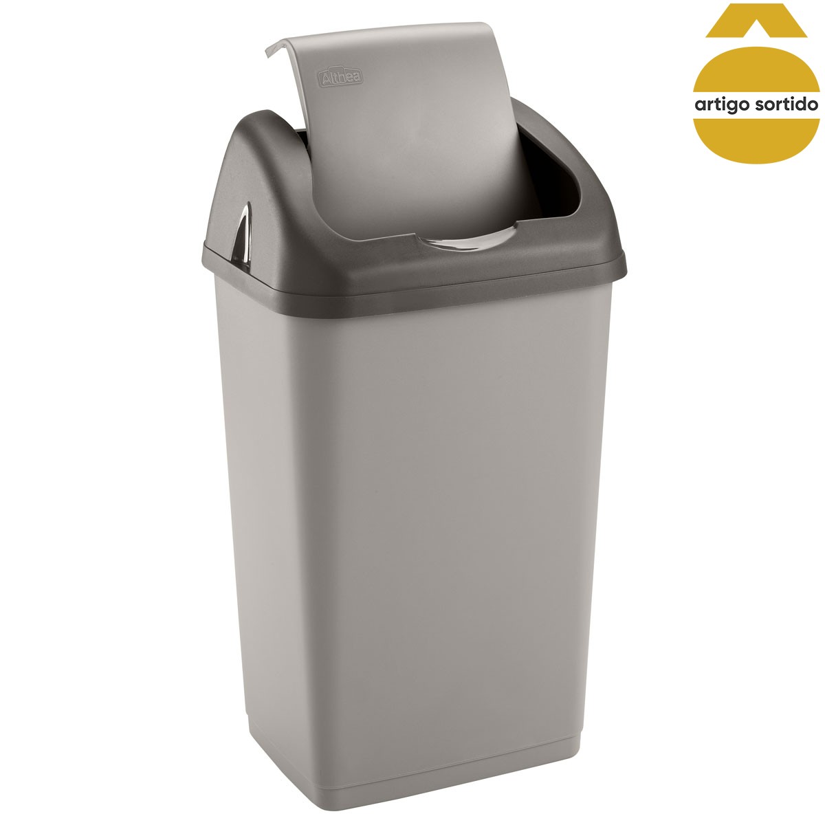 Balde do lixo ATHEA com tampa basculante 9l