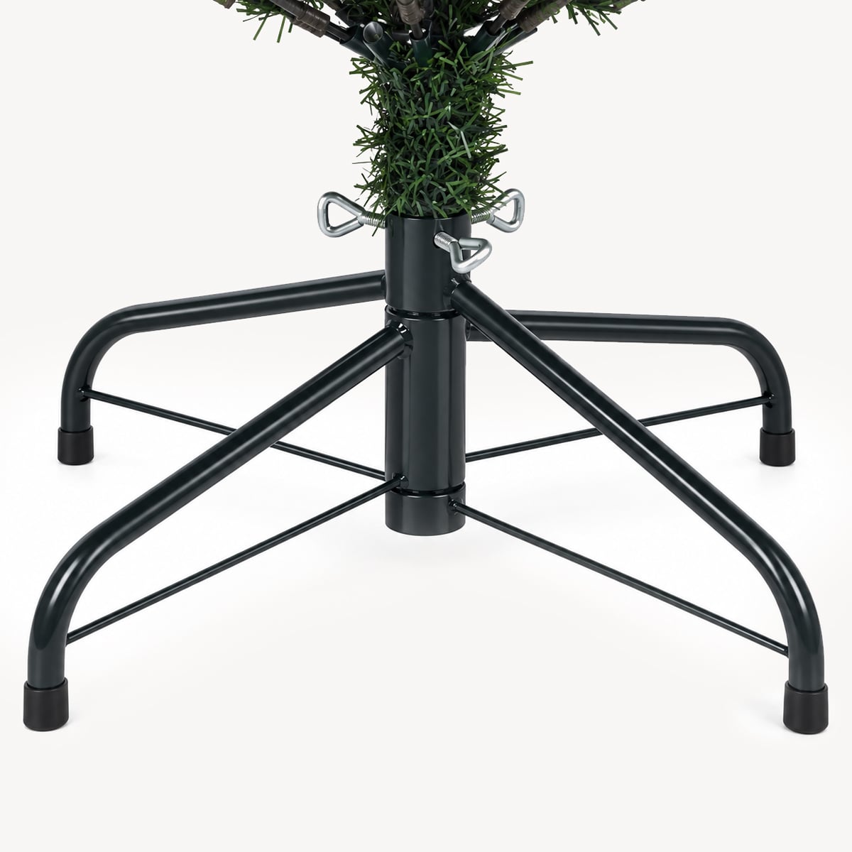 &Aacute;rvore de natal GLINTWOOD verde com pinhas 180cm