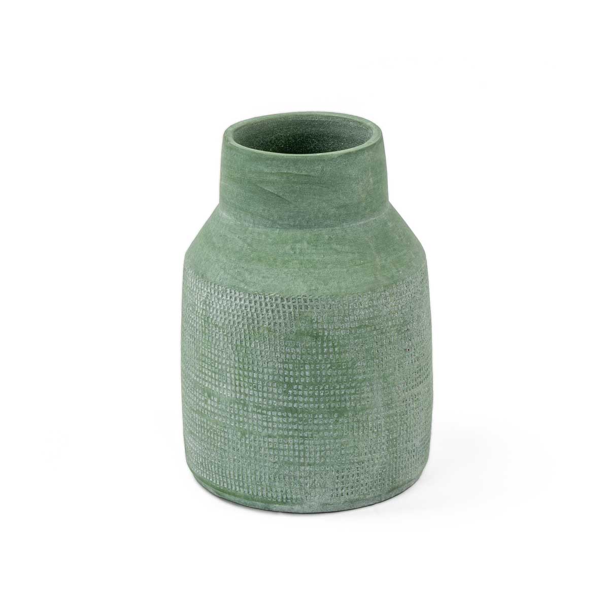 Jarra de cerâmica verde CARAVANE 20cm