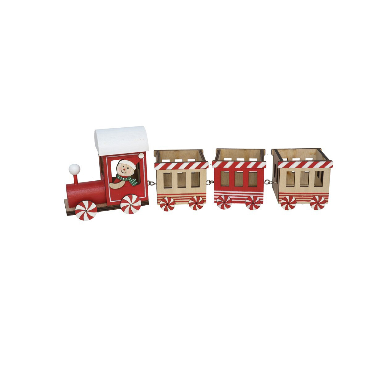 Comboio em madeira 12x36x7cm